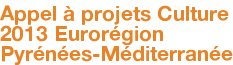 Appel à projets Culture 2013 Eurorégion Pyrénées-Méditerranée