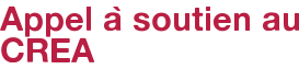 Appel à soutien au CREA