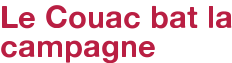 Le Couac bat la campagne