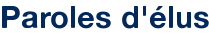 Paroles d'élus
